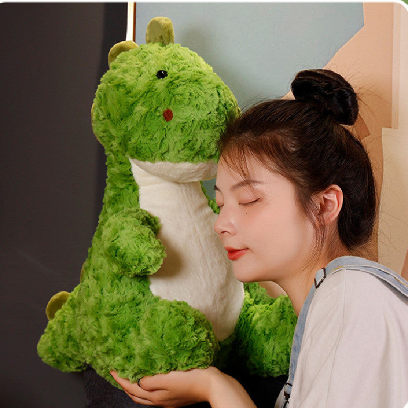 48CM Sitting Dinosaur Soft Stuffed Animal Dolls Plush Toys Mascot Birthday Xmas Gifts Halloween Decor