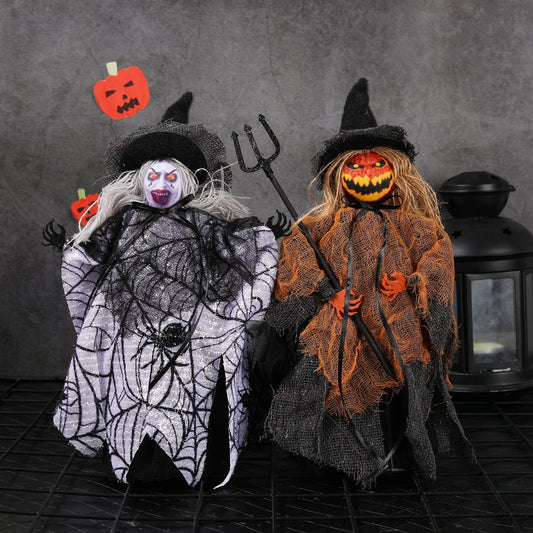 29CM Halloween Ghost Pumpkin Horror Dolls Toy Xmas Gifts Mascot Festival Home Decor