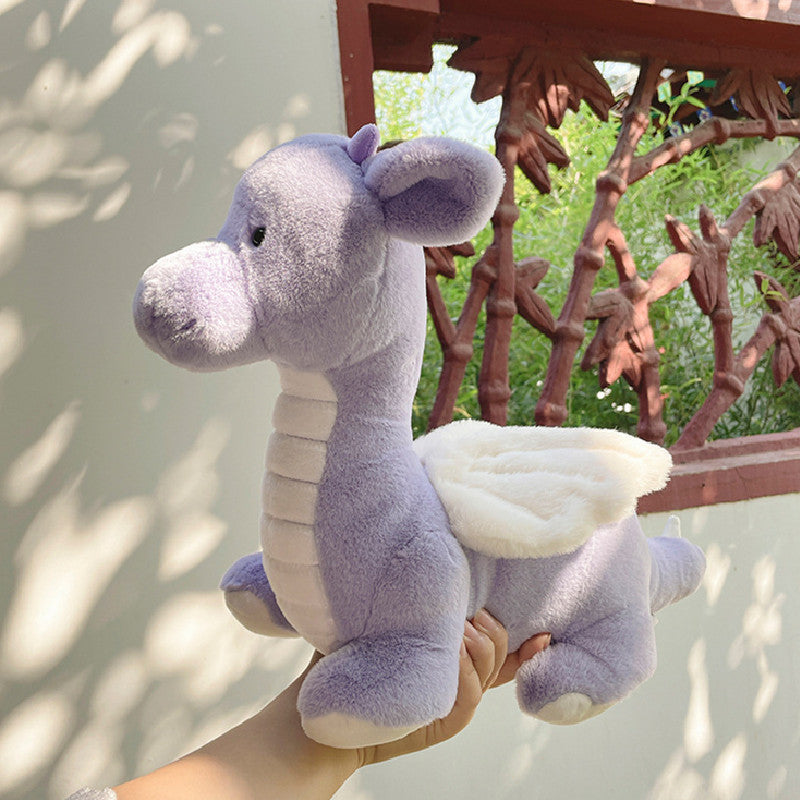 40CM 2024 Mascot Dragon Dinosaur Soft Stuffed Animal Dolls Plush Toys Mascot Birthday Xmas New Year Gifts