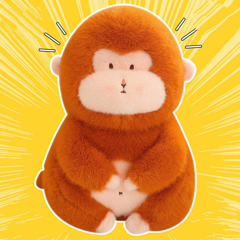 40CM Monkey Plush Toys Cuddly Soft Stuffed Wild Animals Monkey Dolls For Kids Halloween Gifts Home Decor