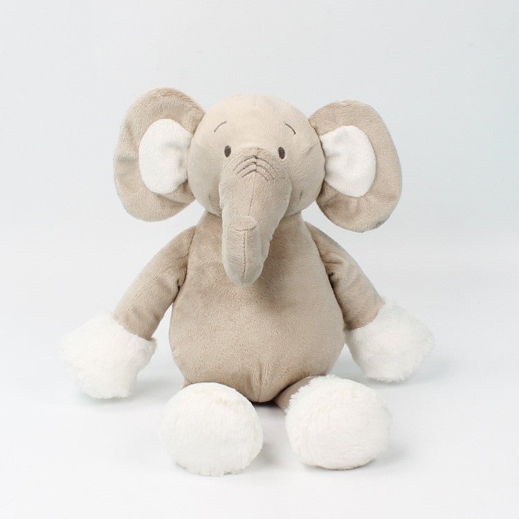 38CM Cuddly Elephant Plush Toys Soft Stuffed Animals Dolls For Baby Kids Mascot Birthday Xmas Valentine's Day Gift