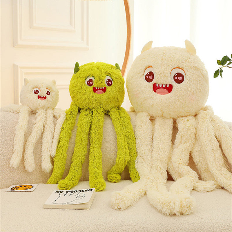 Cute Octopus Monster Stuffed Animal Dolls Plush Pillow Soft Plush Toy Kawaii Great Gift For Kids Baby Girl Birthday Gift