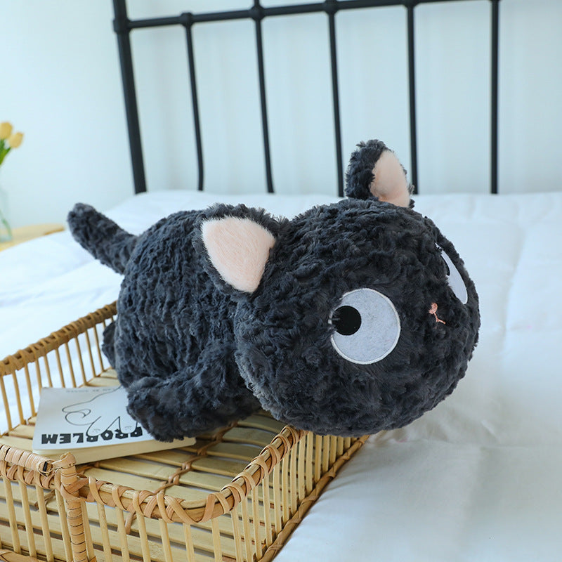 50CM Black Cat Pet Plush Toys Cartoon Soft Stuffed Animal Dolls Mascot Birthday Xmas Gift Home Decor