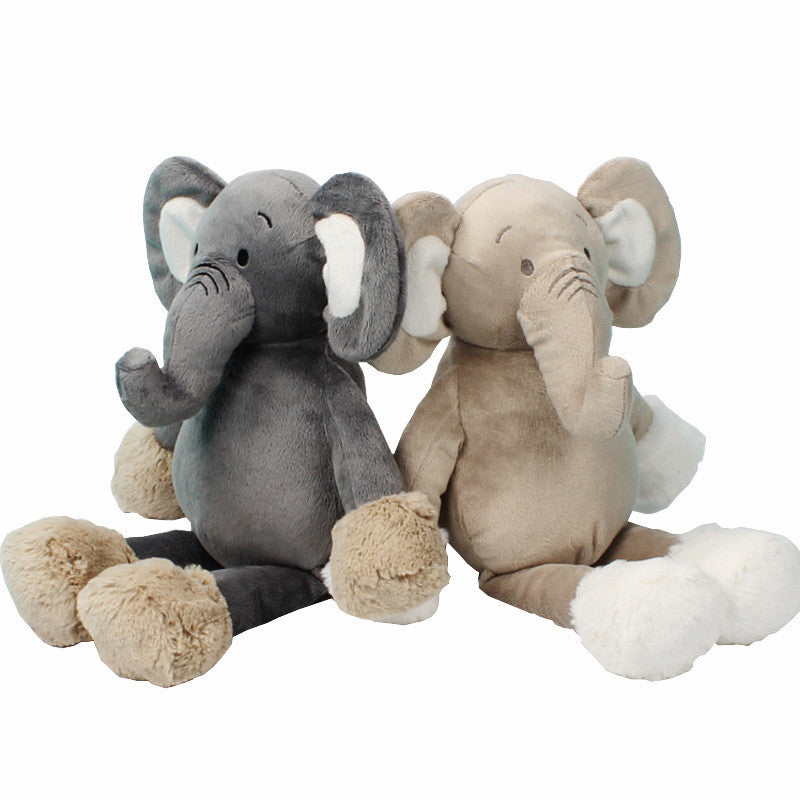 38CM Cuddly Elephant Plush Toys Soft Stuffed Animals Dolls For Baby Kids Mascot Birthday Xmas Valentine's Day Gift