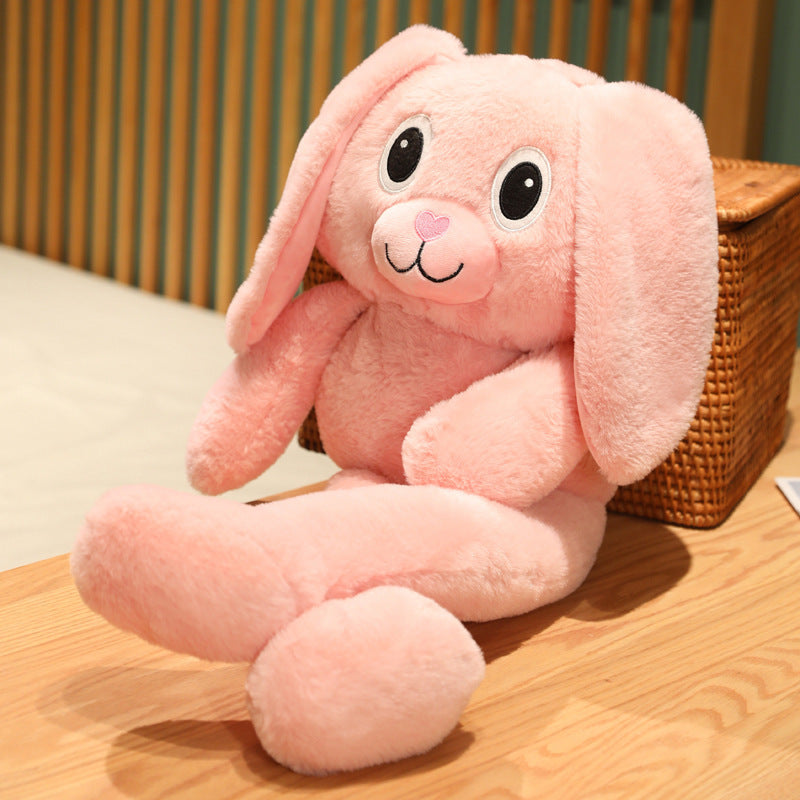 Pink Rabbit Doll Toys Cartoon Soft Stuffed Animals Dolls Xmas Gift Home Decor