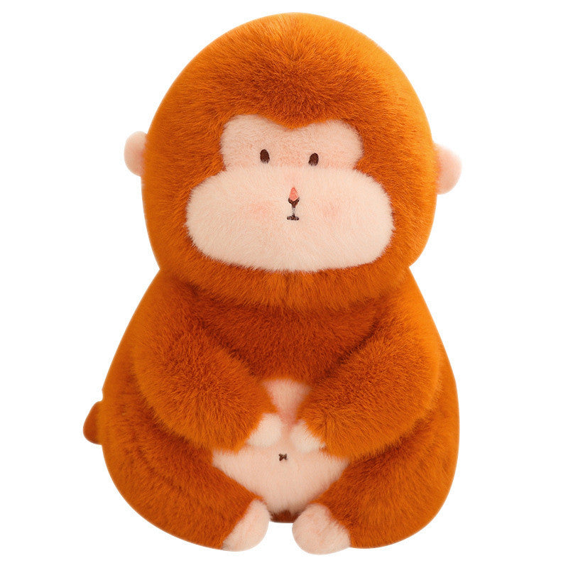 40CM Monkey Plush Toys Cuddly Soft Stuffed Wild Animals Monkey Dolls For Kids Halloween Gifts Home Decor