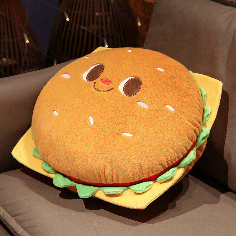 50CM Food Hamburger Drumstick Bread Soft Plush Pillow Toy Stuffed Dolls Birthday Gift Xmas Mascot Home Decor