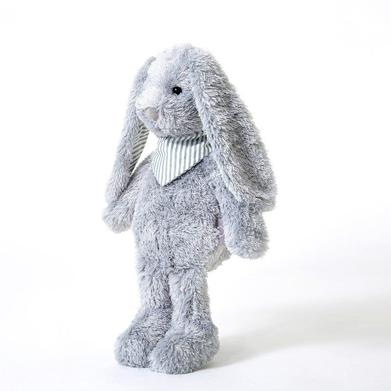 38CM Cuddly Scarf Gary Rabbit Plush Toys Soft Stuffed Animals Dolls For Baby Kids Mascot Princess Birthday Rag Doll Xmas Gift