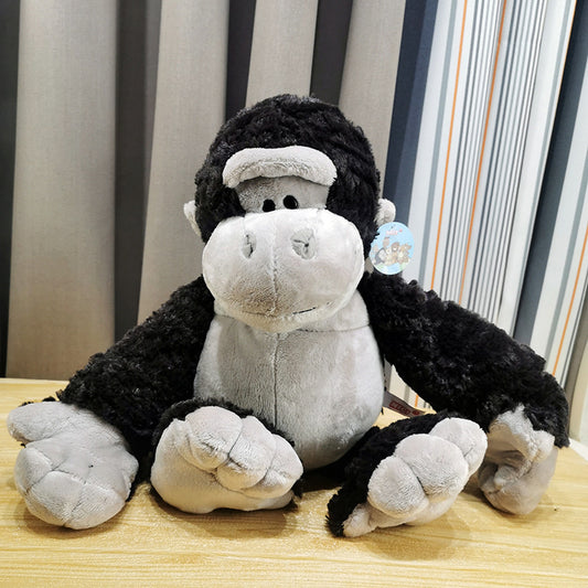 35CM Mini Chimp Baby Hug'ems Plush Toys Cuddly Soft Stuffed Wild Animals Monkey Dolls For Kids Halloween Gifts Home Decor