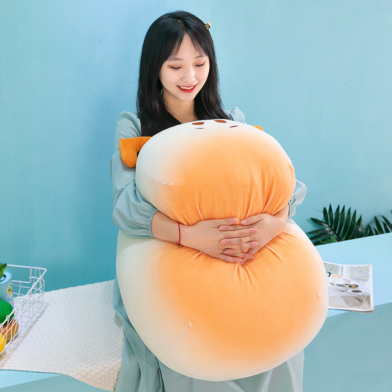 60CM Kawaii Bread Food Pillow Steamed Stuffed Bun Plush Toy Soft Stuffed Dolls Birthday Gift Mascot Xmas Gifts