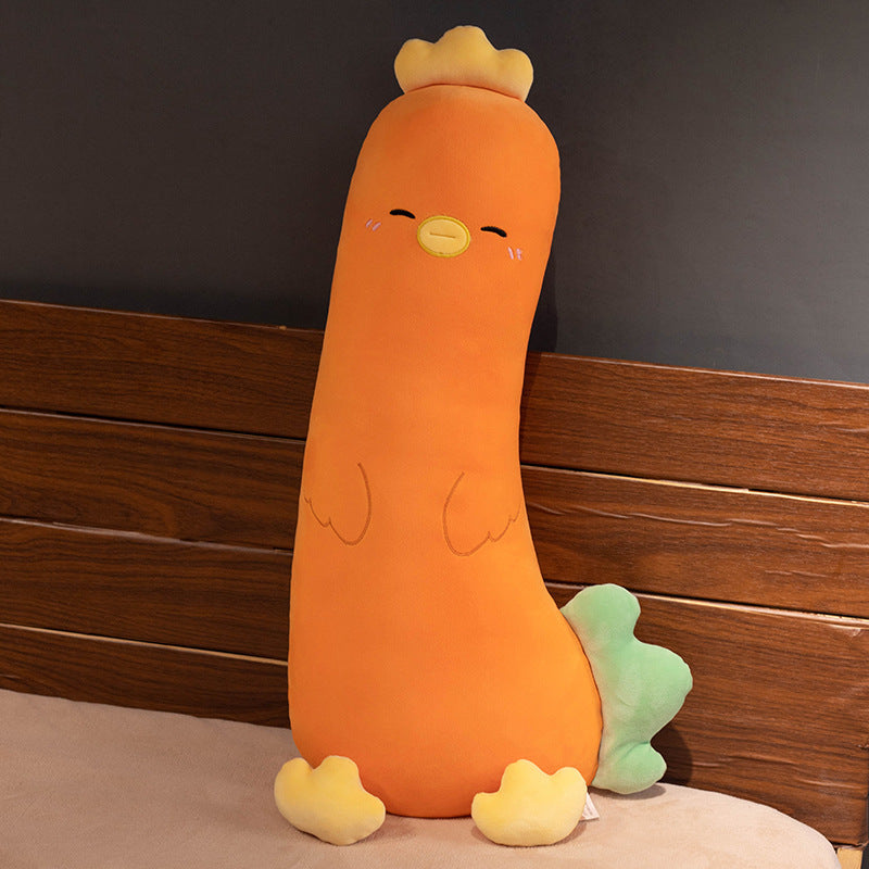 120CM Eggplant Vegetable Chicken Sleep Pillow Mushroom Broccoli Carrot Plush Toys Soft Stuffed Dolls Mascot Birthday Xmas Gift