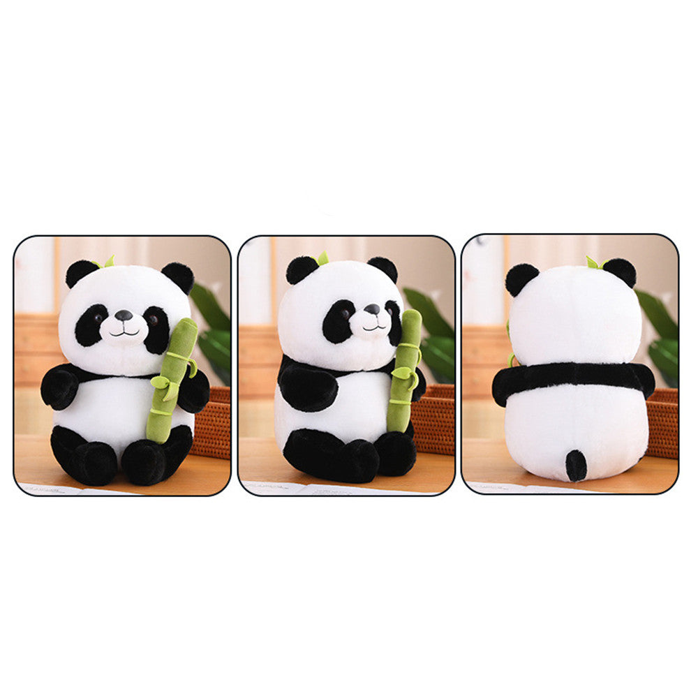 25CM Bamboo Panda Sweet Soft Washable Panda Plush Cloth Animal Panda Bear Panda Soft Animal Doll Toy Gift for Girl