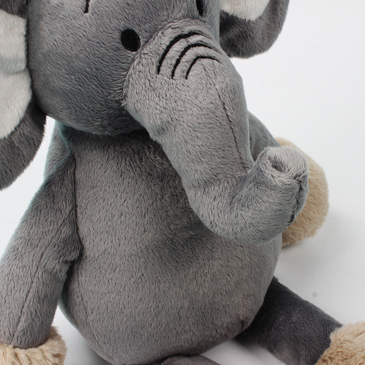 38CM Cuddly Elephant Plush Toys Soft Stuffed Animals Dolls For Baby Kids Mascot Birthday Xmas Valentine's Day Gift