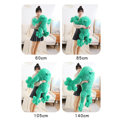 80CM Kiss Frog Pillow Soft Dolls Animals Plush Toy Birthday Xmas Gifts For Kids Mascot Home Decor