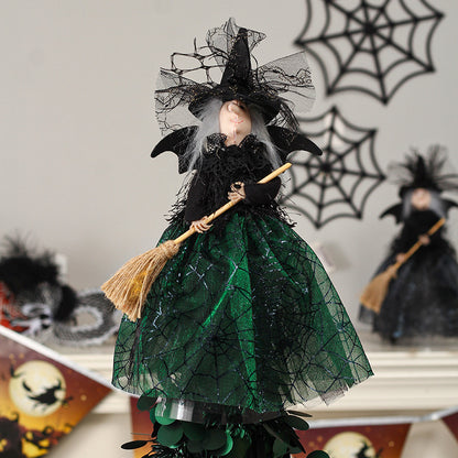 30CM Halloween Tree Horror Witch Dolls Toy Xmas Gifts Mascot Festival Home Decor