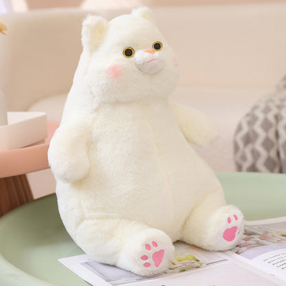 80CM Fat Rabbit Duck Cat Super Soft Plush Pillow Toys Cartoon Stuffed Animals Dolls Mascot Kids Birthday Xmas Gift Home Decor