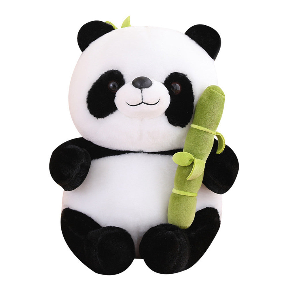 25CM Bamboo Panda Sweet Soft Washable Panda Plush Cloth Animal Panda Bear Panda Soft Animal Doll Toy Gift for Girl