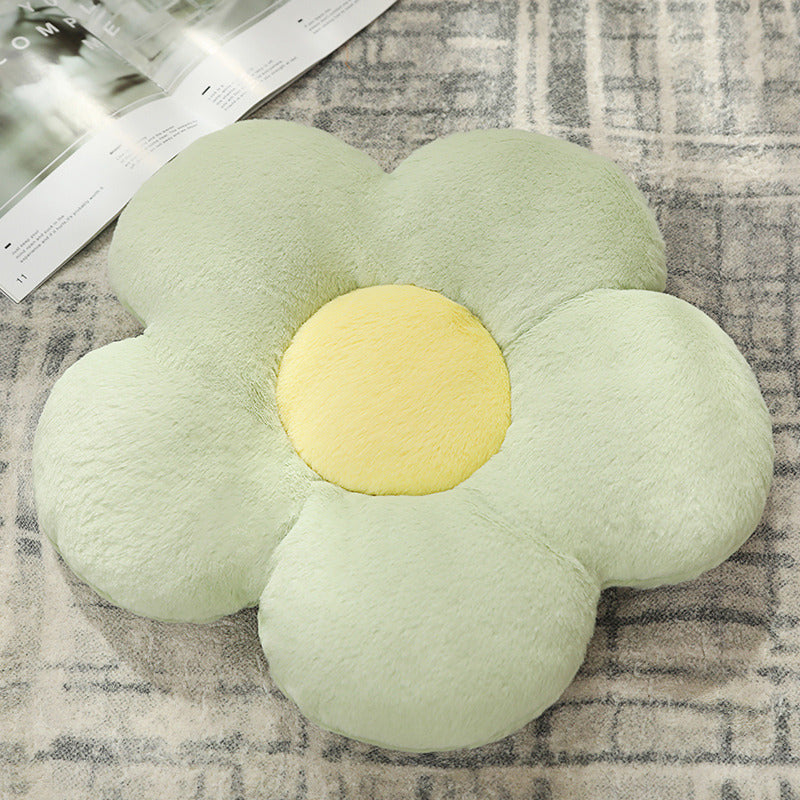 35CM Colorful Flower Cushions Pillows Toy Cartoon Soft Stuffed Dolls Mascot Birthday Xmas Gift