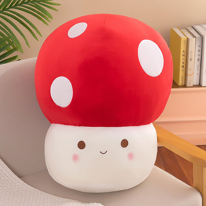 60CM Cute Mushroom Plush Kawaii Stuffed Plants Doll Plush Toy Soft Pillow Birthday Gift For Kids Baby Mascot Halloween Xmas Gifts