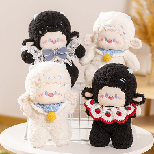 25CM Kawaii Sheep Plush Toys Stuffed Animal Dolls For Kids Children Birthday Xmas Valentine's Day Gift