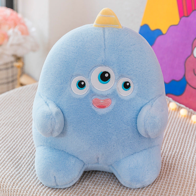 Cute Monster Stuffed Animal Dolls Plush Pillow Soft Plush Toy Kawaii Great Gift For Kids Baby Girl Birthday Gift