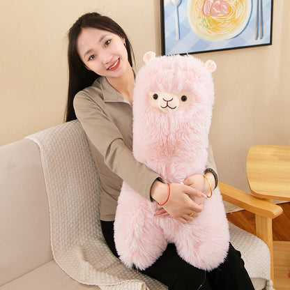 60CM Alpaca Pillow Plush Toy Soft Llama Stuffed Animal Sheep Dolls Birthday Gift For Kids Baby Mascot Halloween Xmas Gifts