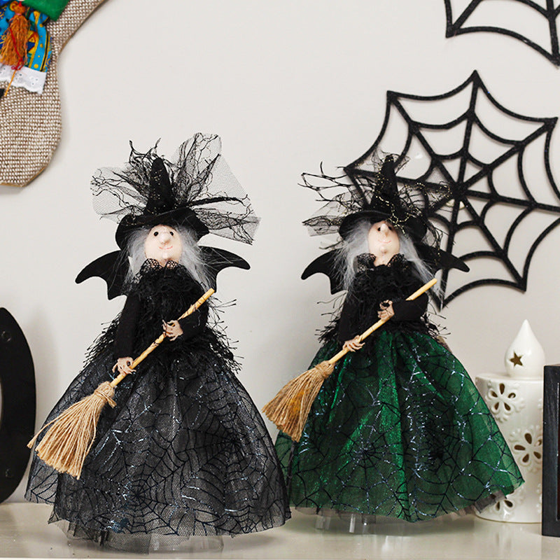 30CM Halloween Tree Horror Witch Dolls Toy Xmas Gifts Mascot Festival Home Decor