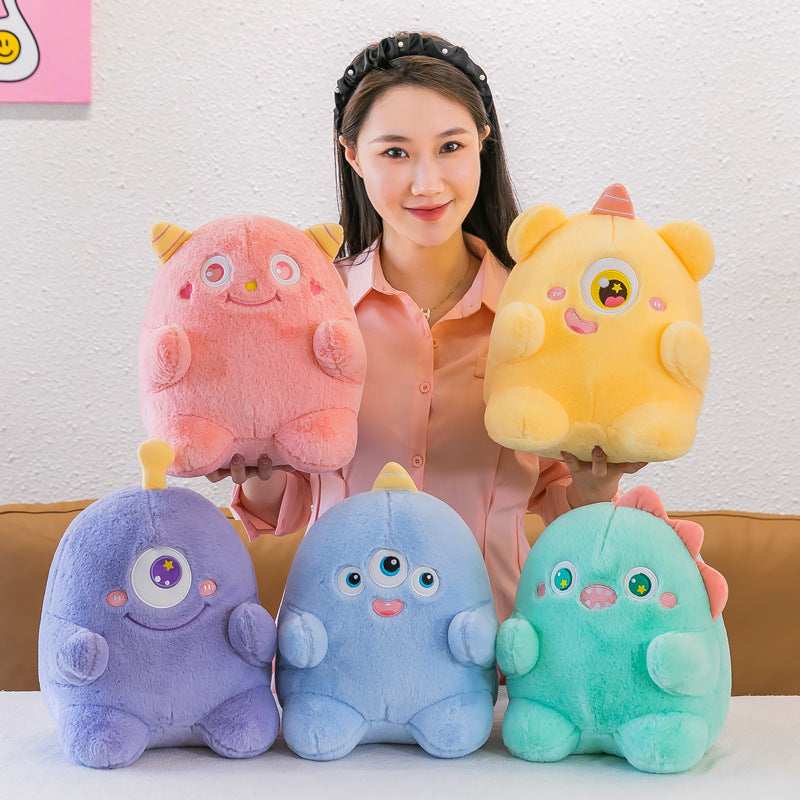 Cute Monster Stuffed Animal Dolls Plush Pillow Soft Plush Toy Kawaii Great Gift For Kids Baby Girl Birthday Gift