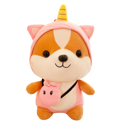 Kawaii Pink Unicorn Squirrel Toys Soft Dolls Stuffed Animals Christmas Dolls Birthday Gift For Kids Baby Mascot Halloween Gifts