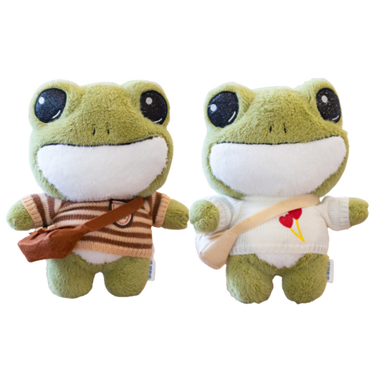 Standing Frog Soft Dolls Kids Kawaii Stuffed Animals Toys Animals Birthday Christmas For Baby Mascot Halloween Gifts