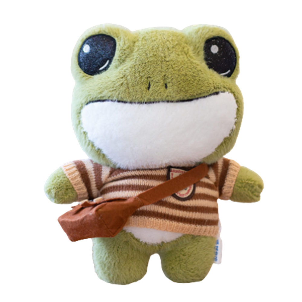 Standing Frog Soft Dolls Kids Kawaii Stuffed Animals Toys Animals Birthday Christmas For Baby Mascot Halloween Gifts