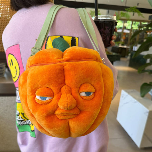 Pumpkin Shoulder Bag School Bag Rucksack For Adult Kids Halloween Props