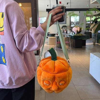 Pumpkin Shoulder Bag School Bag Rucksack For Adult Kids Halloween Props