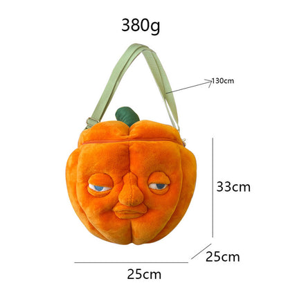 Pumpkin Shoulder Bag School Bag Rucksack For Adult Kids Halloween Props