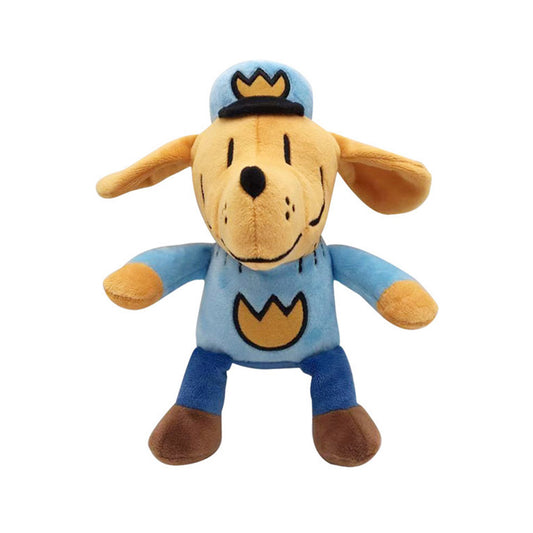 25CM Dog Man Cosplay Plush Toys Cartoon Soft Stuffed Dolls Mascot Birthday Xmas Gift
