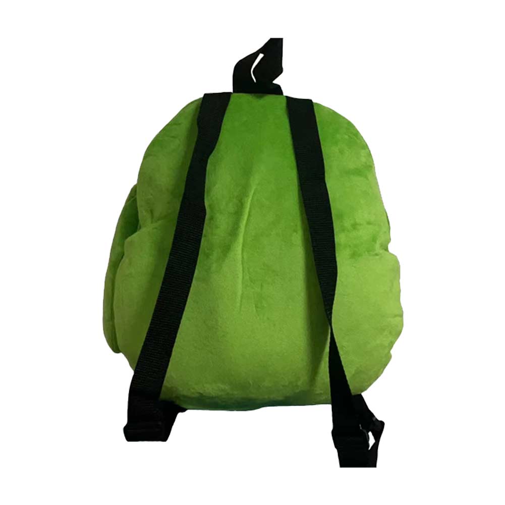 33CM Green Glutton Slimer Cosplay Backpack 3D Print School Bag Rucksack For Men Women