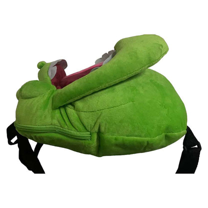 33CM Green Glutton Slimer Cosplay Backpack 3D Print School Bag Rucksack For Men Women