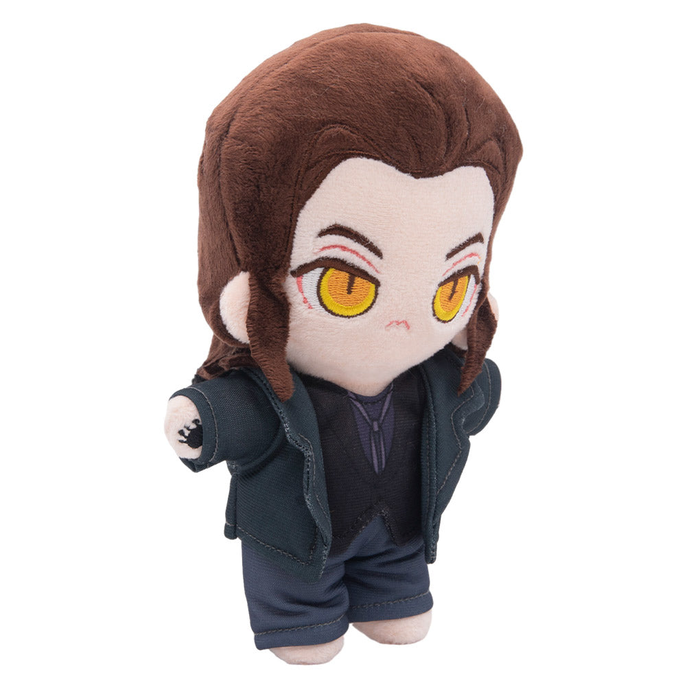 TV Good Omens Crowley Demon Cosplay Plush Toys Cartoon Soft Stuffed Dolls Mascot Birthday Xmas Gift