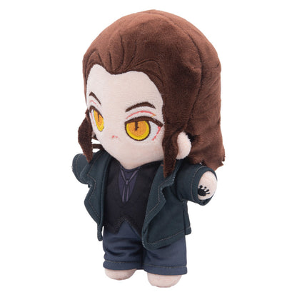 TV Good Omens Crowley Demon Cosplay Plush Toys Cartoon Soft Stuffed Dolls Mascot Birthday Xmas Gift