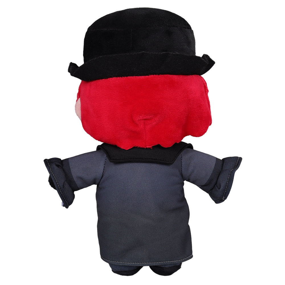 TV Good Omens Crowley Cosplay Plush Toys Cartoon Soft Stuffed Dolls Mascot Birthday Xmas Gift