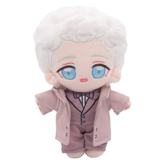 TV Good Omens Aziraphale Angle Cosplay Plush Toys Cartoon Soft Stuffed Dolls Mascot Birthday Xmas Gift