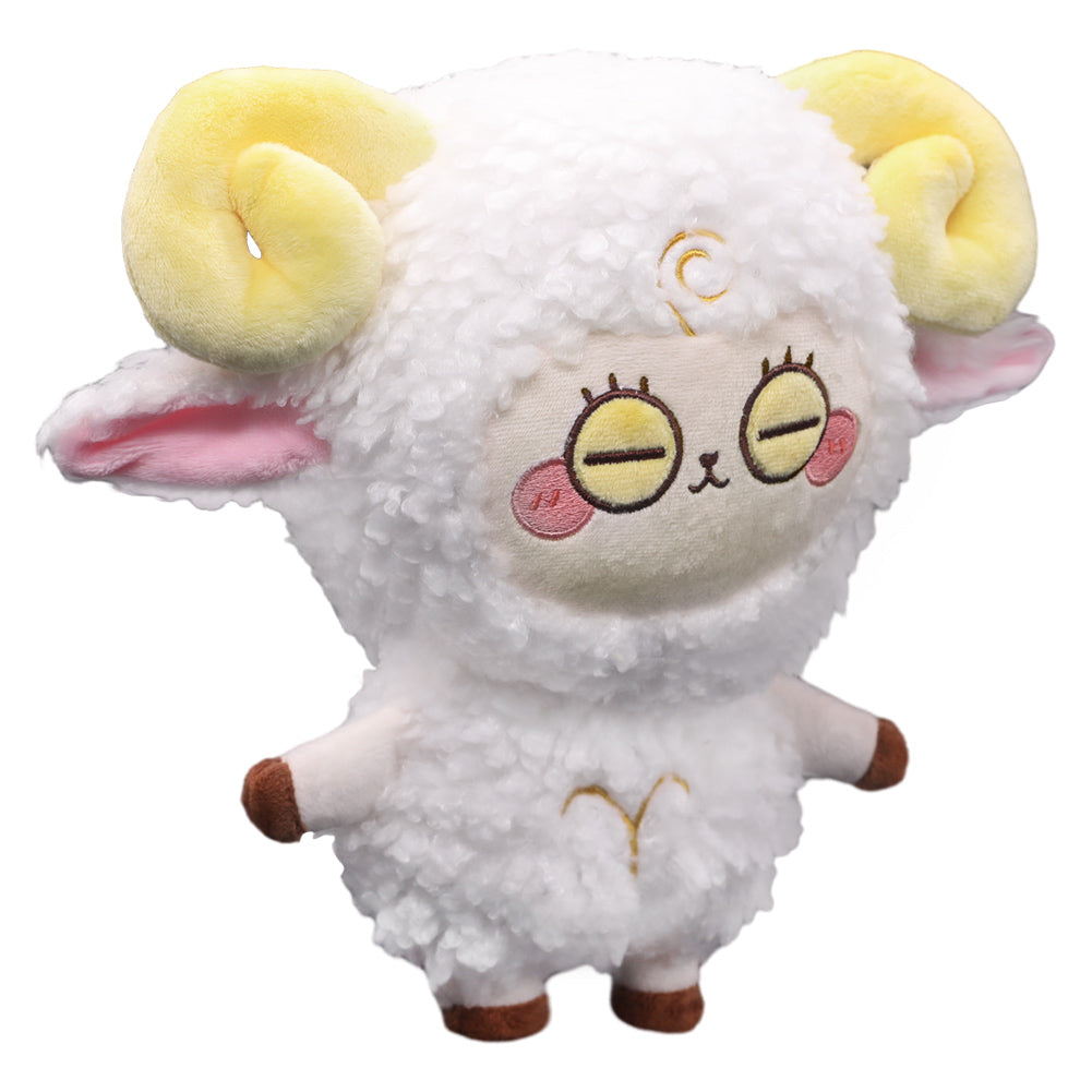 Aries Cosplay Plush Toys Cartoon Sheep Soft Stuffed Animals Constellation Dolls Mascot Birthday Xmas Gift- Original