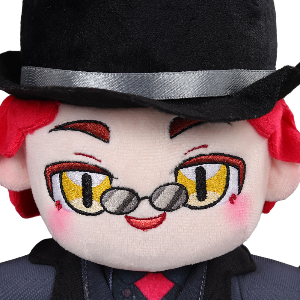 TV Good Omens Crowley Cosplay Plush Toys Cartoon Soft Stuffed Dolls Mascot Birthday Xmas Gift