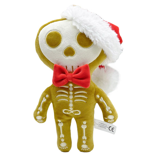 Christmas Yellow Gingerbread Cosplay Plush Toys Cartoon Soft Stuffed Dolls Mascot Birthday Xmas Gift