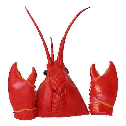 Crab Lobster Claws Gloves Headdband Cap Cosplay Funny Party Latex Novelty Toy Gloves Mittens Gloves Headgear