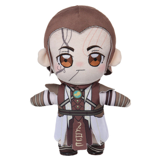 Game Baldur's Gate Druid Halsin Brown Cosplay Plush Toys Cartoon Soft Stuffed Dolls Mascot Birthday Xmas Gift