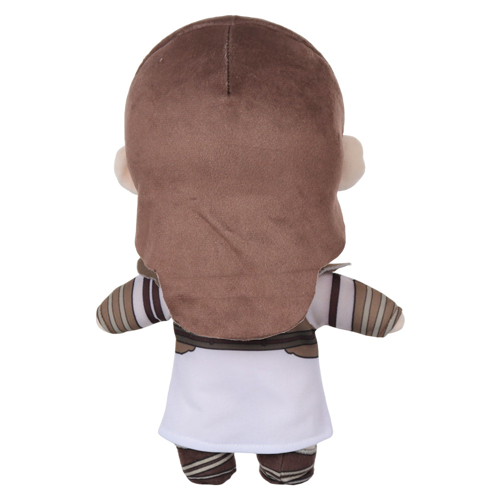 Game Baldur's Gate Druid Halsin Brown Cosplay Plush Toys Cartoon Soft Stuffed Dolls Mascot Birthday Xmas Gift