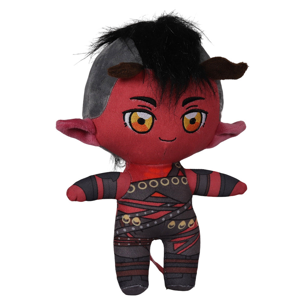 Game Baldur's Gate Karlach Red Cosplay Plush Toys Cartoon Soft Stuffed Dolls Mascot Birthday Xmas Gift