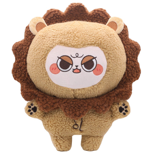 Leo Brown Cosplay Plush Toys Cartoon Soft Stuffed Dolls Mascot Birthday Xmas Gift-Coshduk