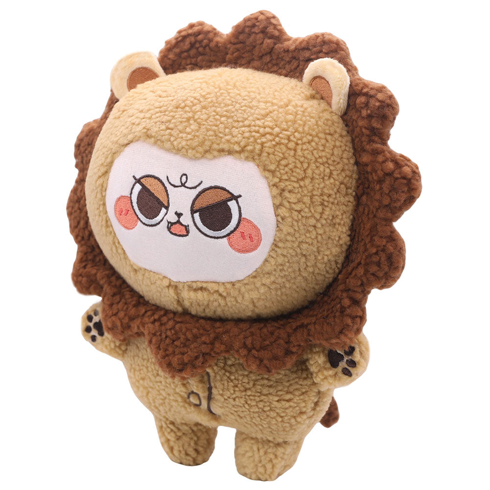 Leo Brown Cosplay Plush Toys Cartoon Soft Stuffed Dolls Mascot Birthday Xmas Gift-Coshduk